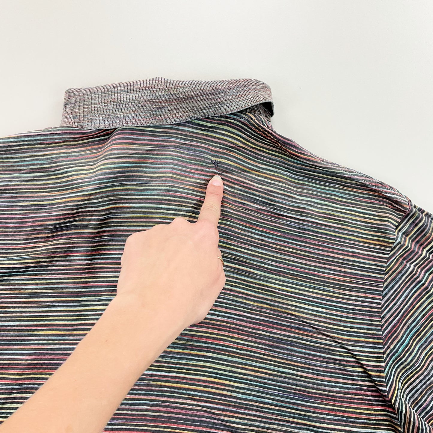 Missoni Sport Polo Shirt - Medium-Adidas-olesstore-vintage-secondhand-shop-austria-österreich