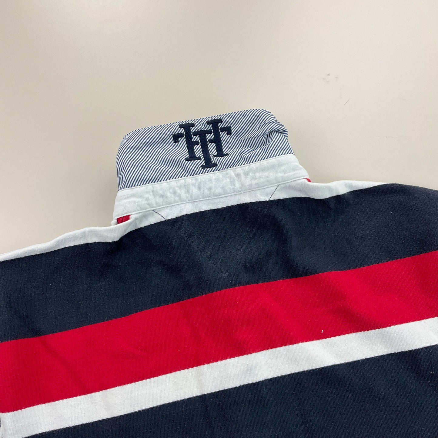 Tommy Hilfiger Rugby Jersey - XL-TOMMY HILFIGER-olesstore-vintage-secondhand-shop-austria-österreich