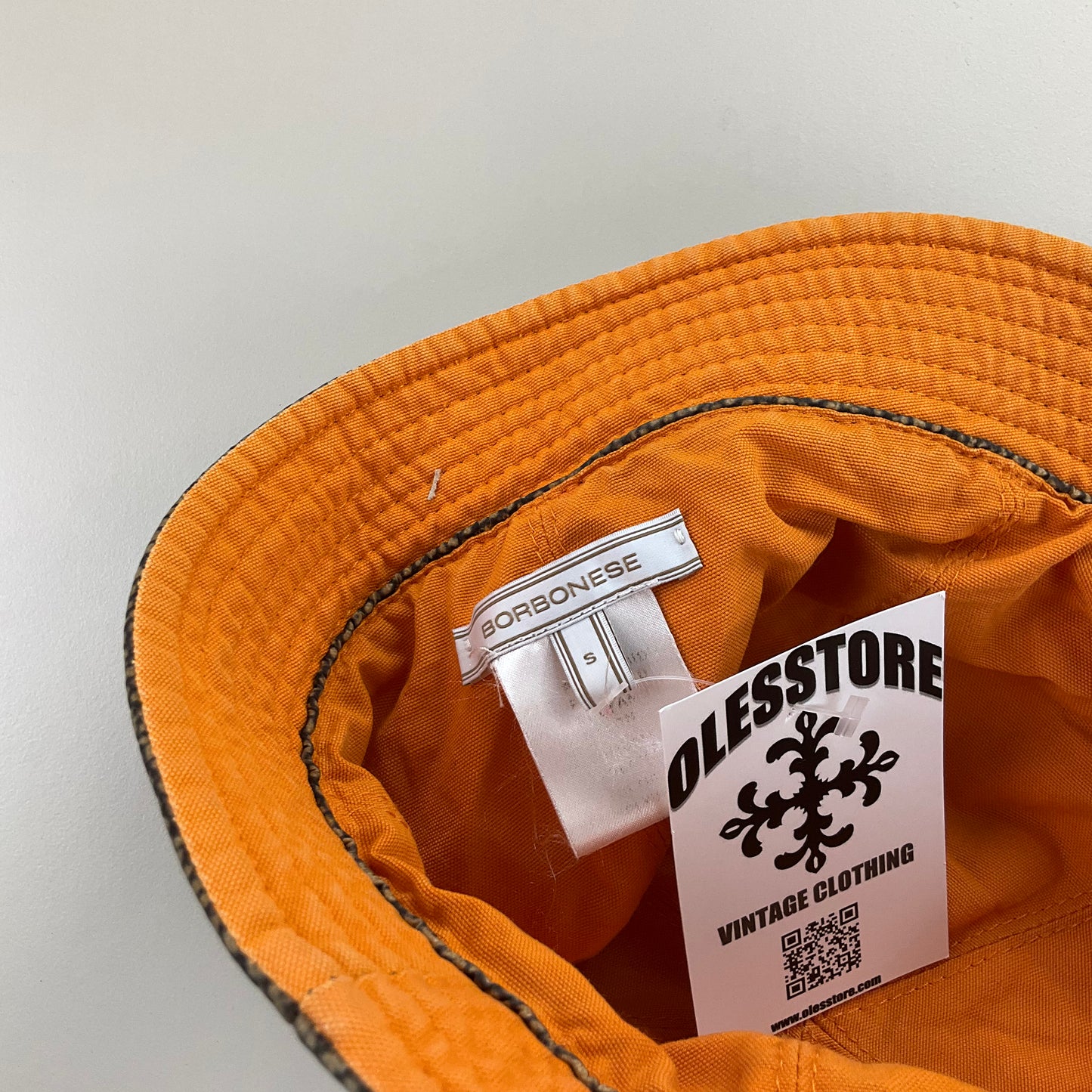 Borbonese Hat-Borbonese-olesstore-vintage-secondhand-shop-austria-österreich