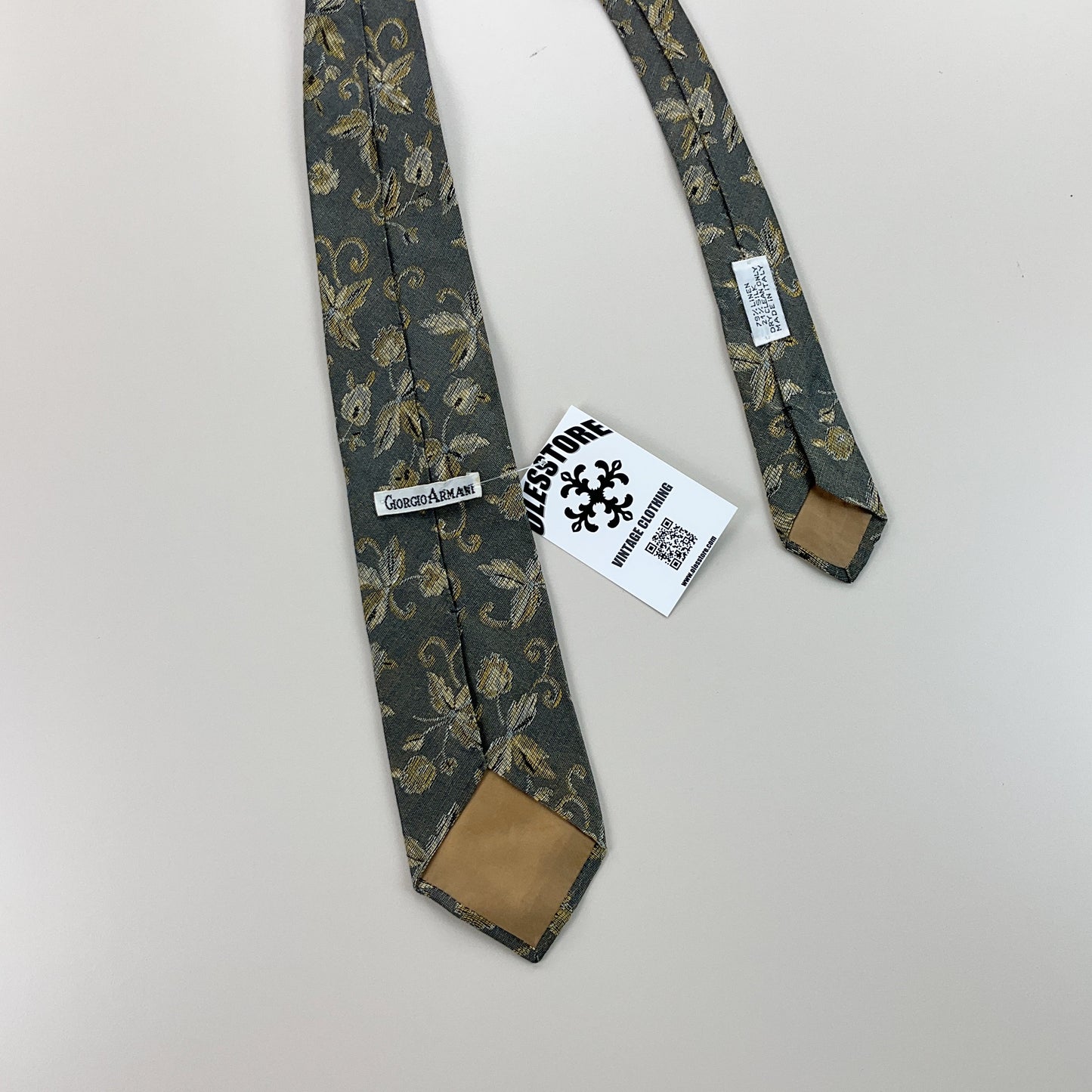 Georgio Armani Tie-ARMANI-olesstore-vintage-secondhand-shop-austria-österreich