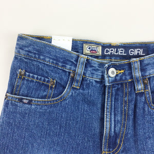 Cruel Girl 'Georgina' Low Rise Deadstock Jeans - 14S / 164-CRUEL GIRL-olesstore-vintage-secondhand-shop-austria-österreich