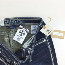 Load image into Gallery viewer, Ariat Real Deadstock 10015089 Denim Jeans - 26L-ARIAT REAL-olesstore-vintage-secondhand-shop-austria-österreich
