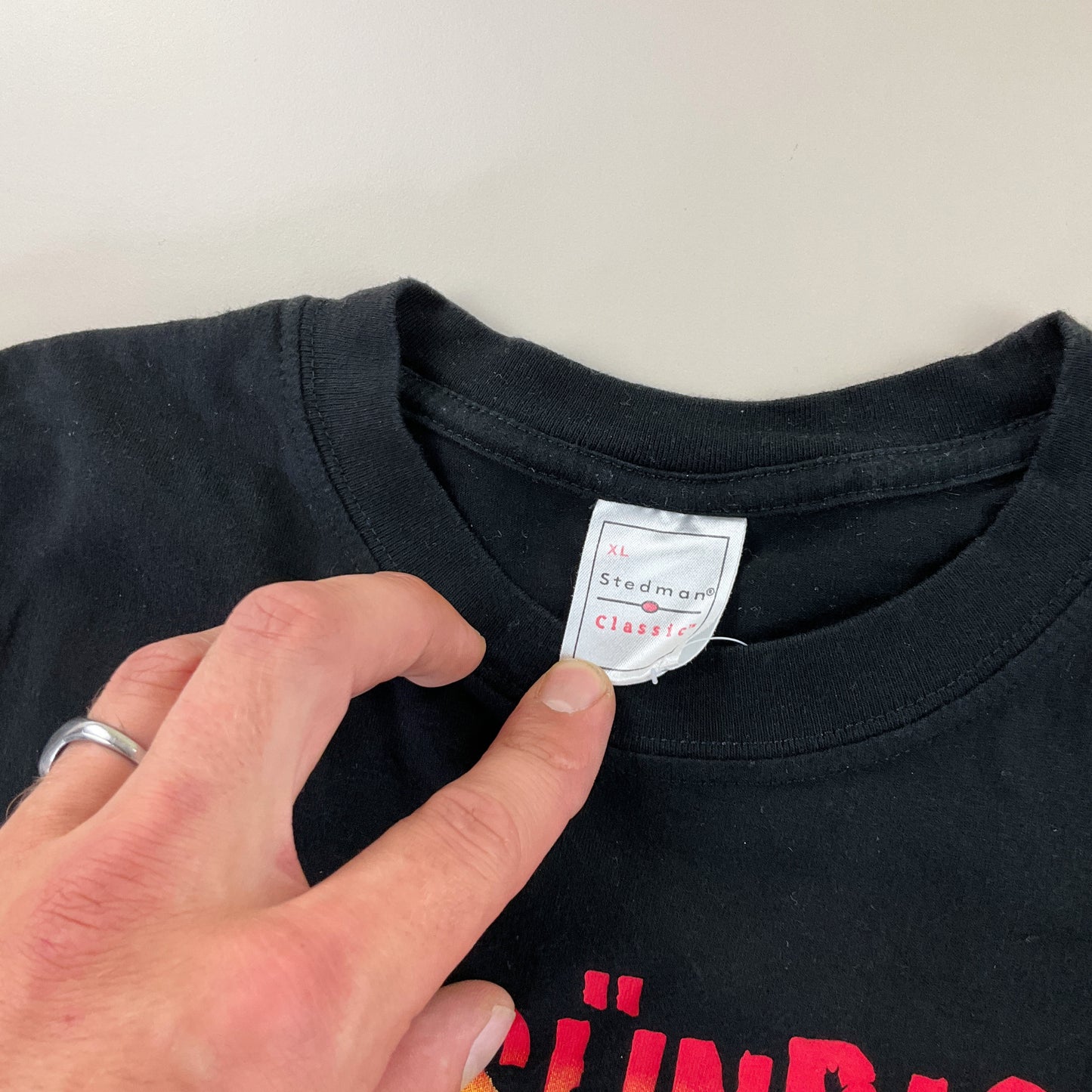 Sündigen Graphic T-Shirt 2004 - XL-NIKE-olesstore-vintage-secondhand-shop-austria-österreich