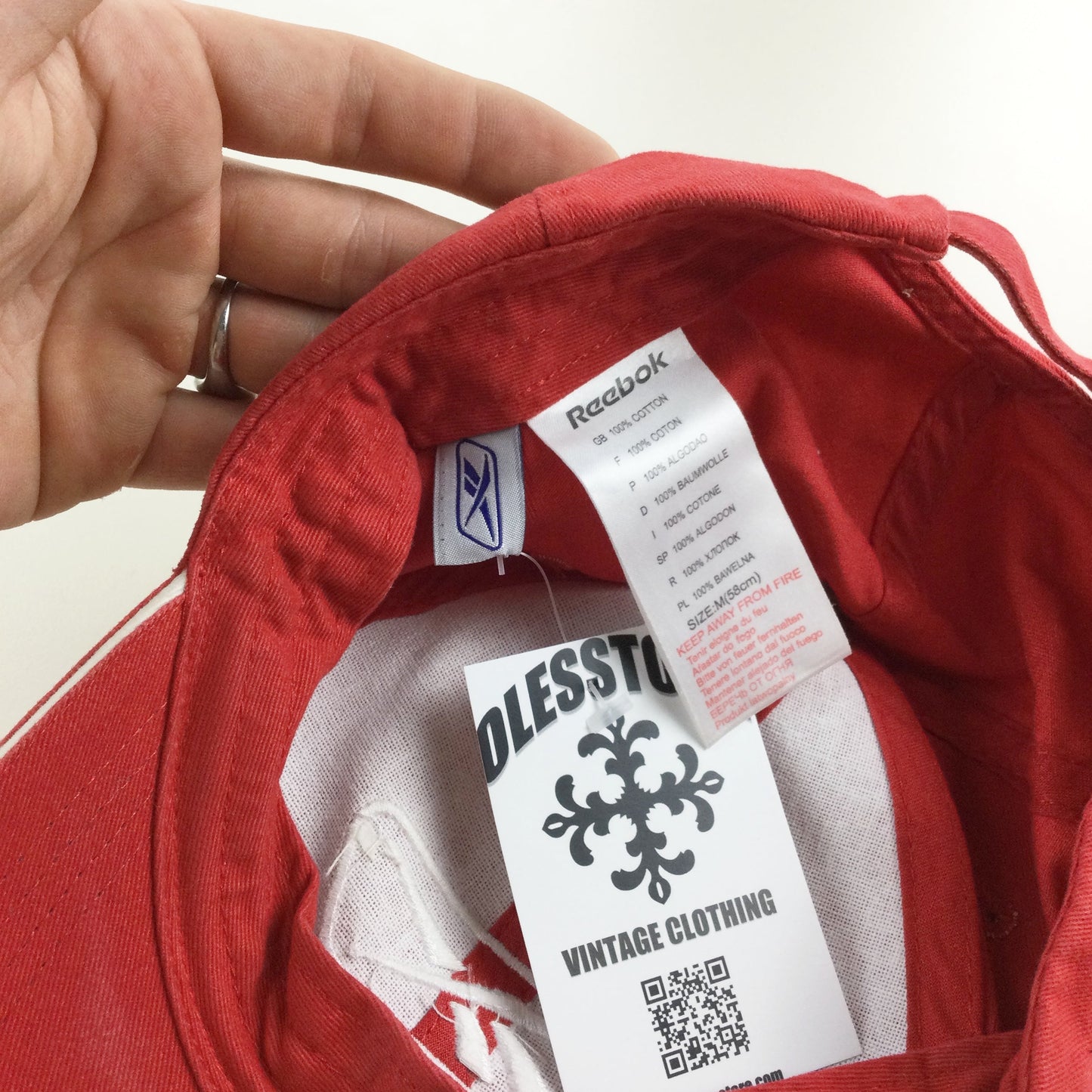 Reebok Basic Cap-REEBOK-olesstore-vintage-secondhand-shop-austria-österreich