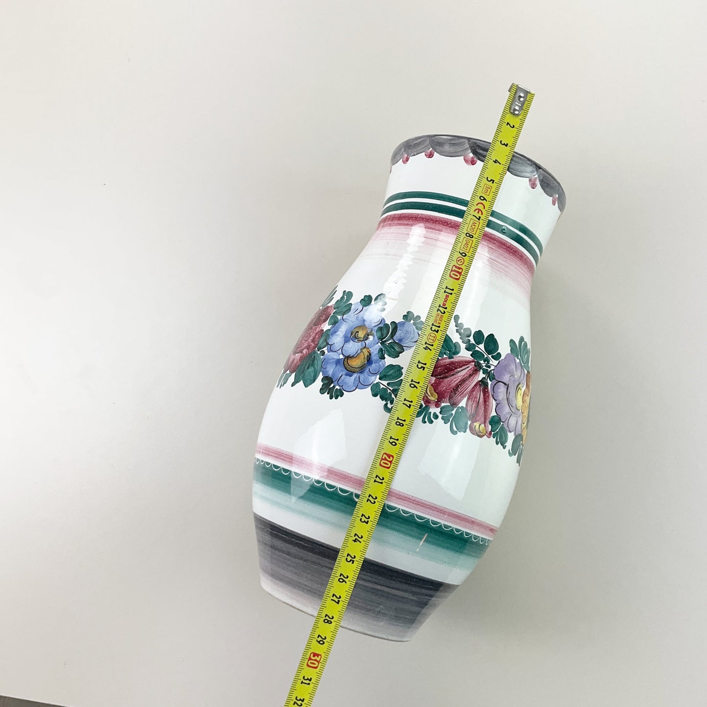 Gmundner Keramik Vase Bauernblume 28cm-Gmundner Keramik-olesstore-vintage-secondhand-shop-austria-österreich