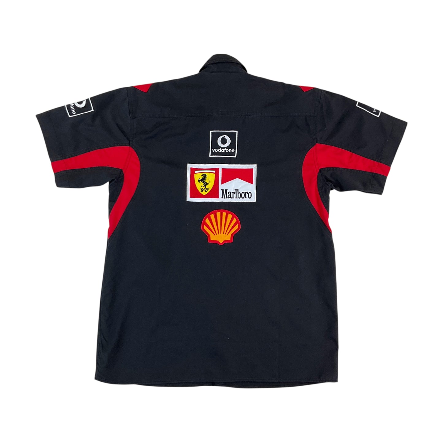 Ferrari 90s Hemd - XL-FERRARI-olesstore-vintage-secondhand-shop-austria-österreich