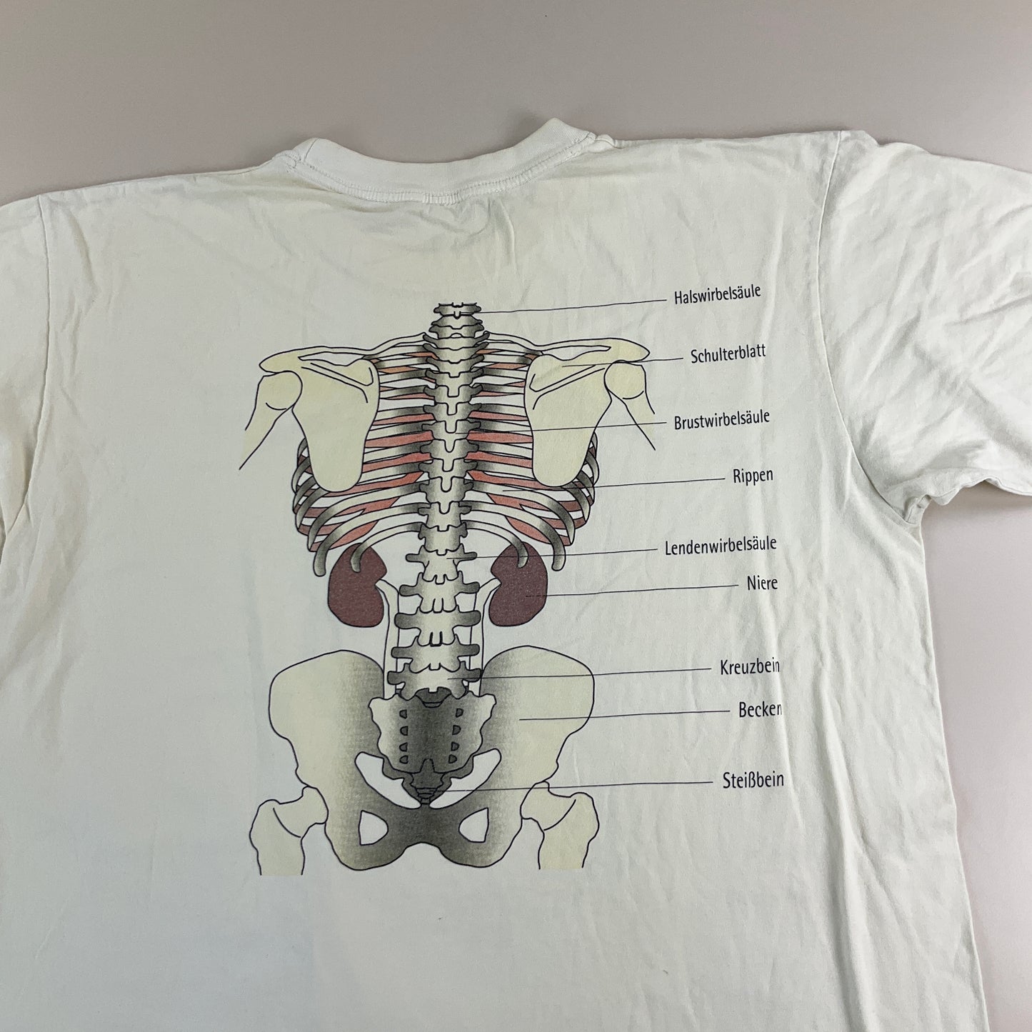 Anatomie 90s Grafik T-Shirt - Large-NO NAME-olesstore-vintage-secondhand-shop-austria-österreich