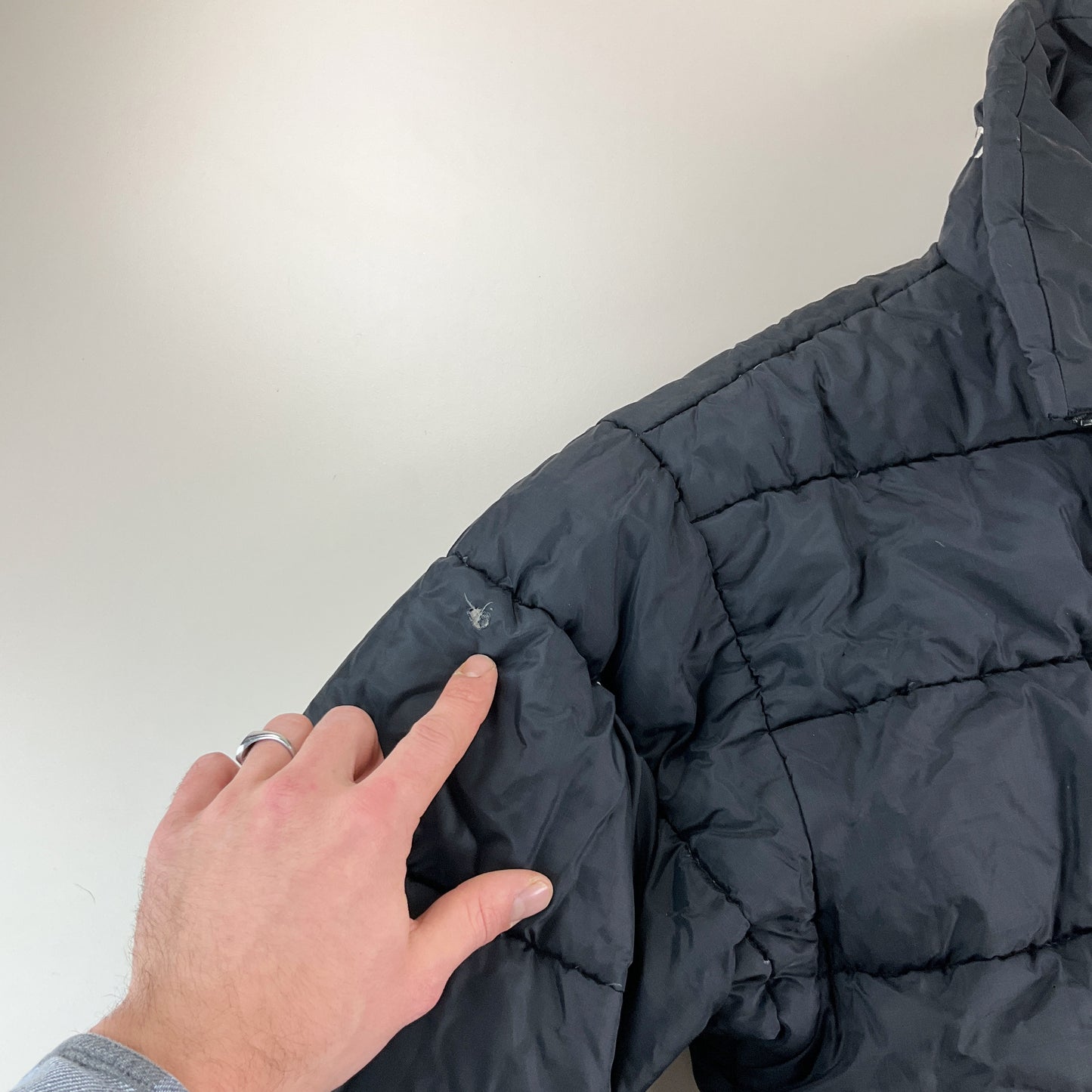 Helly Hansen Wende Daunen Jacke - Large-HELLY HANSEN-olesstore-vintage-secondhand-shop-austria-österreich