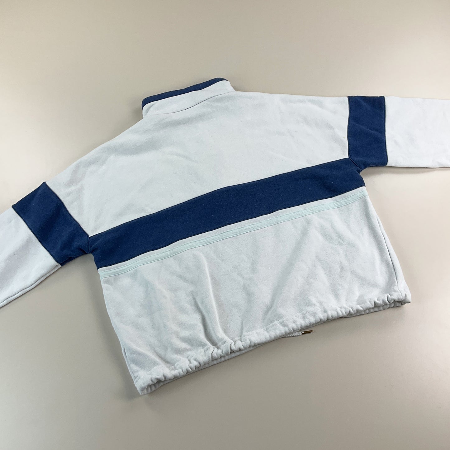 Sergio Tacchini 1/4 Zip Sweatshirt - Damen/M-SERGIO TACCHINI-olesstore-vintage-secondhand-shop-austria-österreich