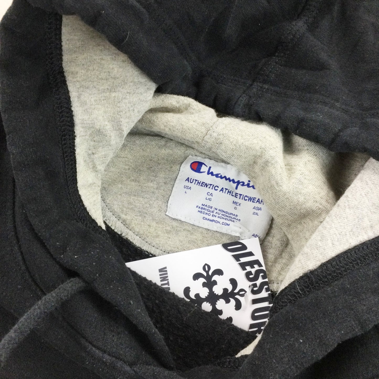 Champion Hoodie - Large-Champion-olesstore-vintage-secondhand-shop-austria-österreich