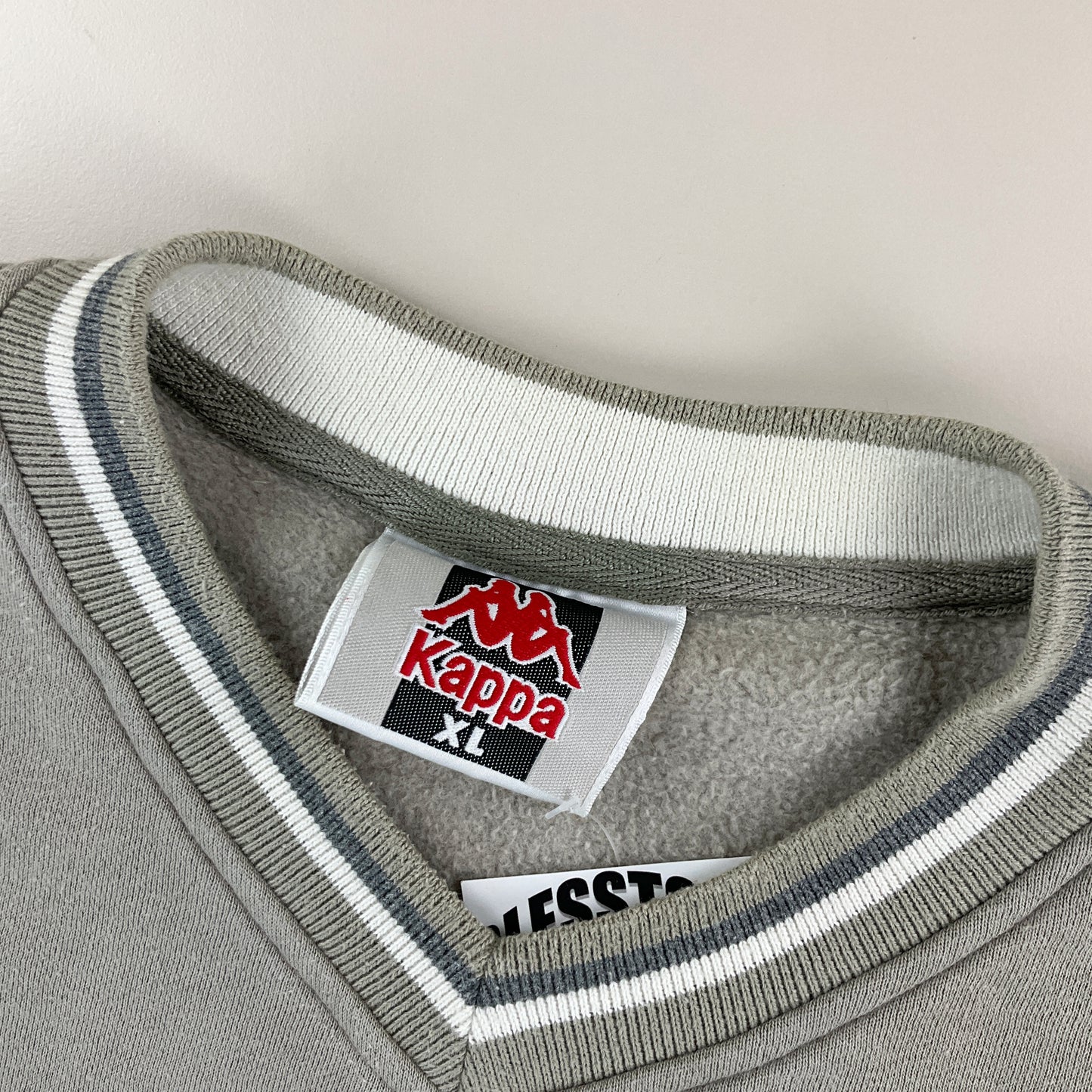 Kappa 90s Big Logo Sweatshirt - XL-KAPPA-olesstore-vintage-secondhand-shop-austria-österreich