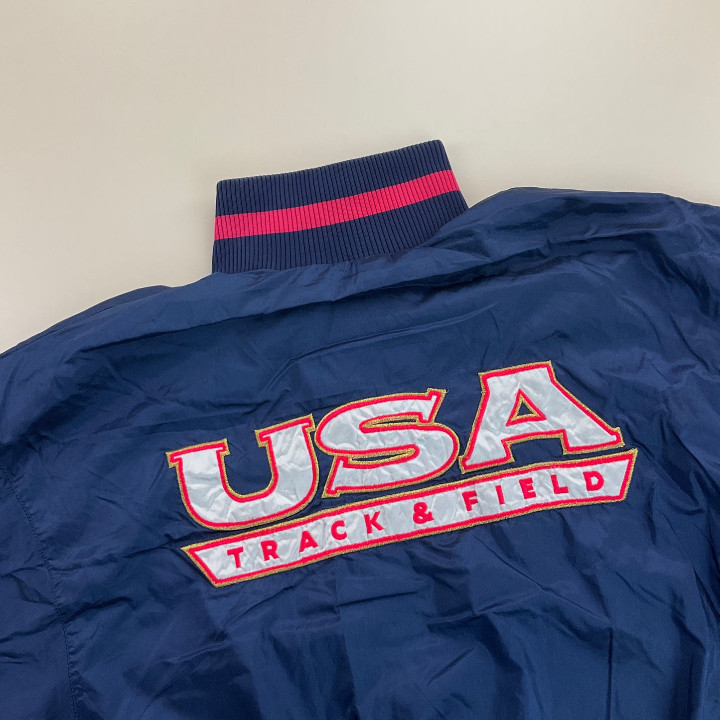 Nike 'Track and Field USA' Jacket - Small-NIKE-olesstore-vintage-secondhand-shop-austria-österreich