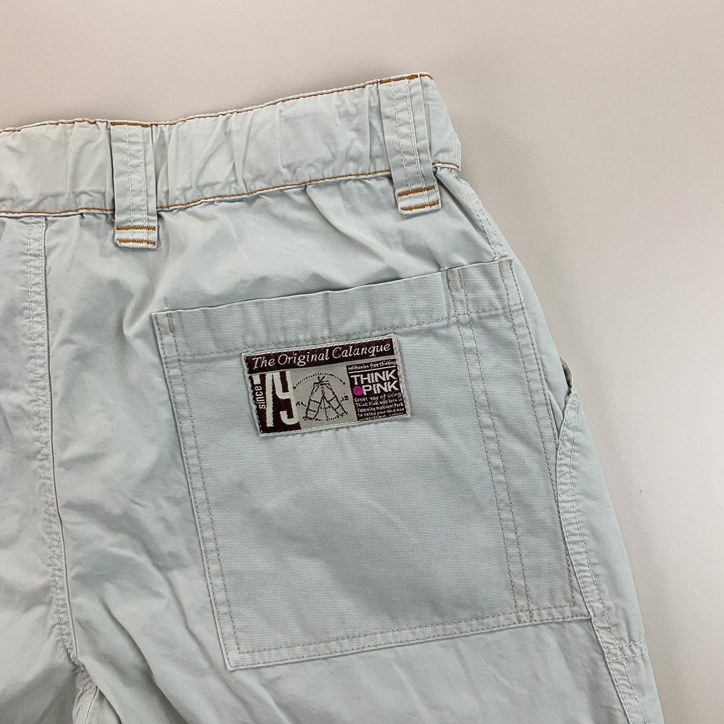 Think Pink 00s Pants - Medium-Think Pink-olesstore-vintage-secondhand-shop-austria-österreich