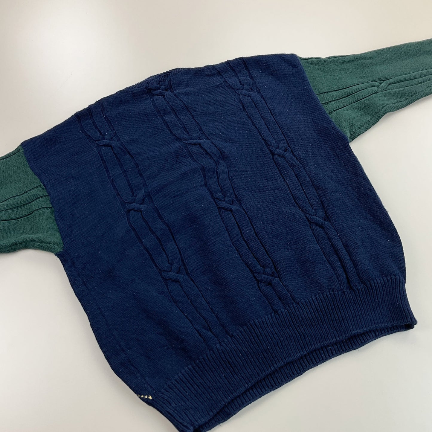 Nautica 90s Knit Sweatshirt - Medium-NAUTICA-olesstore-vintage-secondhand-shop-austria-österreich