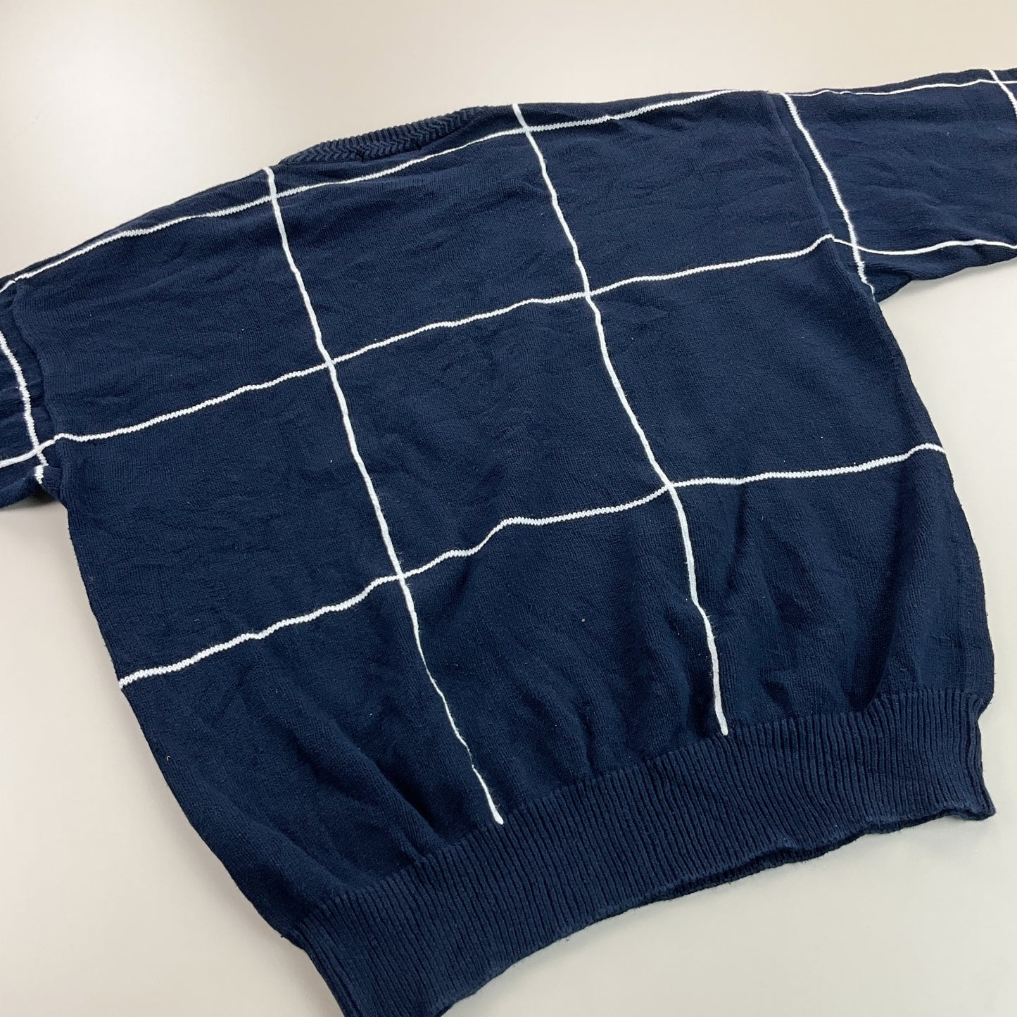 Nautica 90s Striped Basic Sweatshirt - XL-NAUTICA-olesstore-vintage-secondhand-shop-austria-österreich