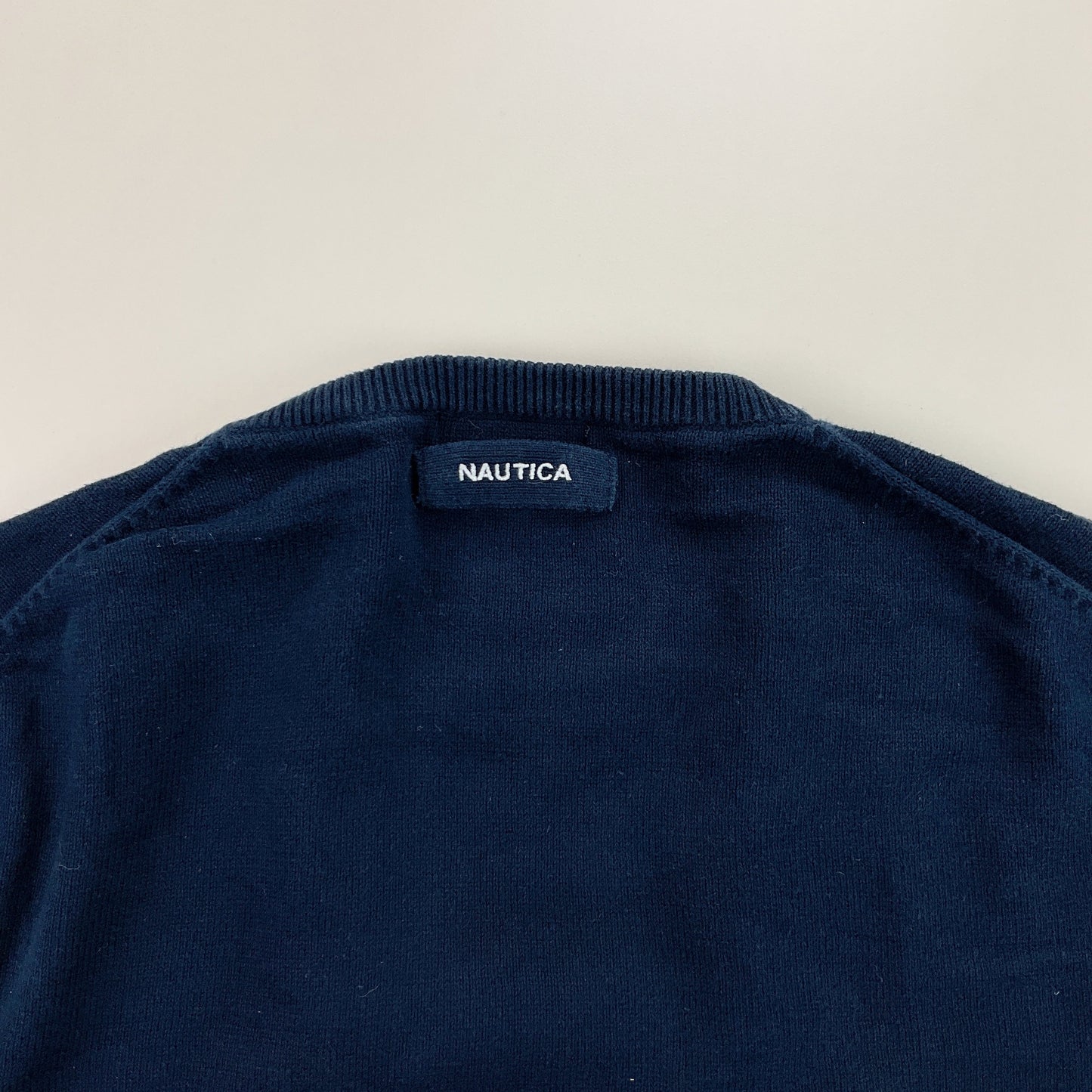 Nautica Knit Sweatshirt - XXL-NAUTICA-olesstore-vintage-secondhand-shop-austria-österreich