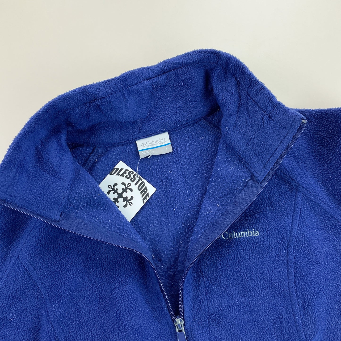 Columbia Full Zip Fleece Jumper - Women/L-COLUMBIA-olesstore-vintage-secondhand-shop-austria-österreich