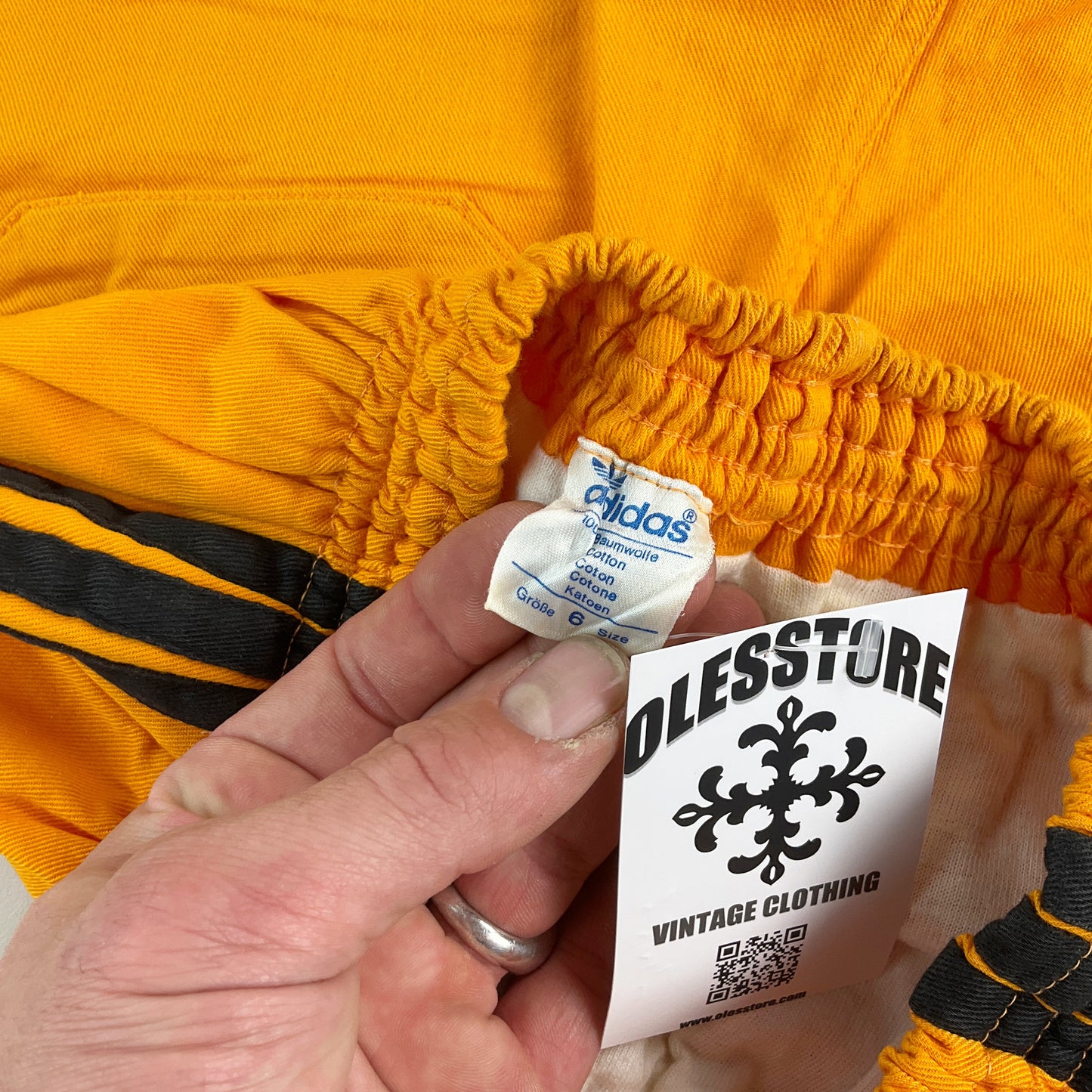 Adidas 60s-70s Sprinter Shorts - Damen/M-ADIDAS-olesstore-vintage-secondhand-shop-austria-österreich