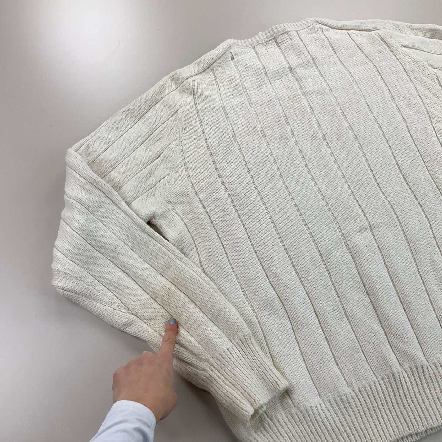 Nautica Knit Sweatshirt - Large-NAUTICA-olesstore-vintage-secondhand-shop-austria-österreich