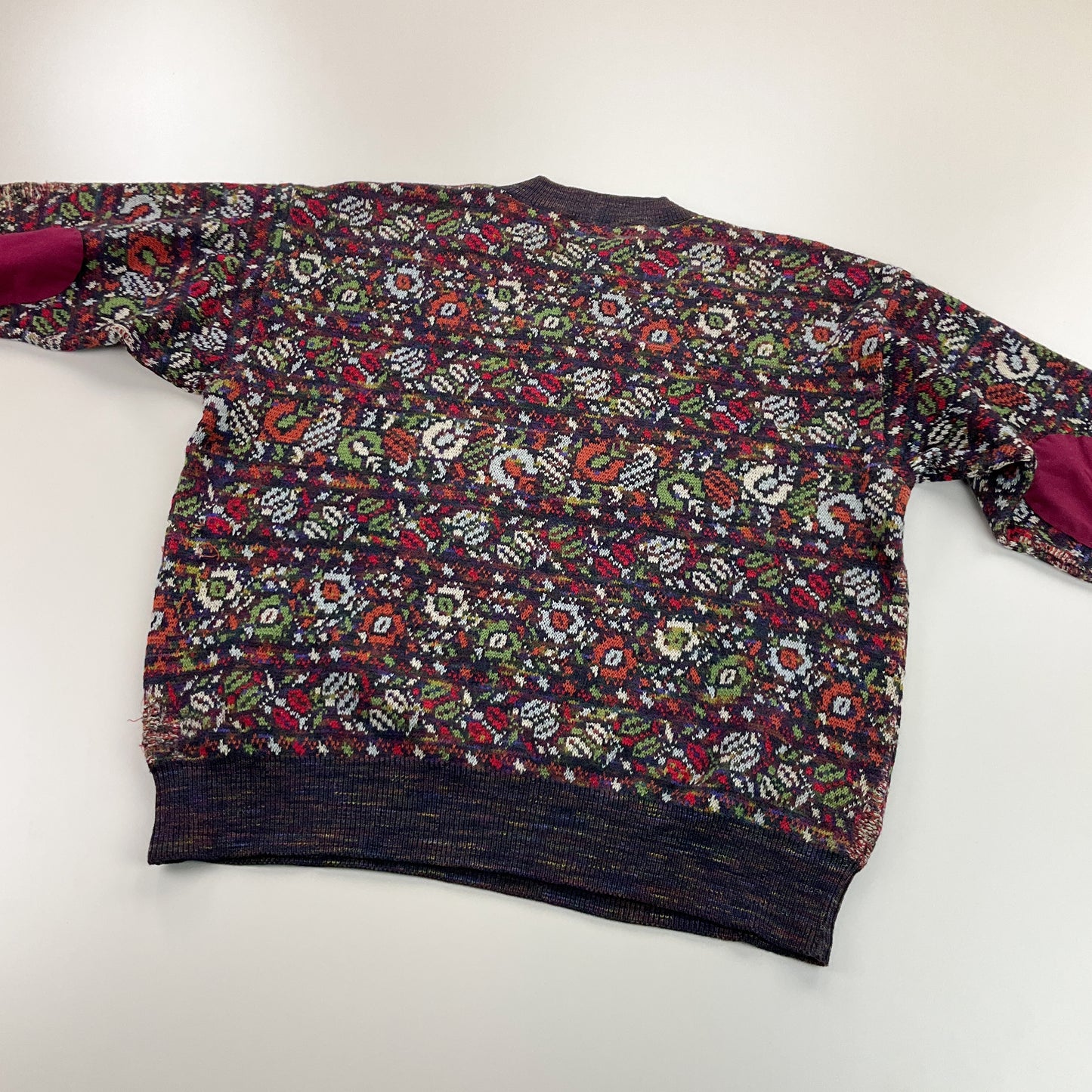 Missoni 90s Wool Sweatshirt - XL-MISSONI-olesstore-vintage-secondhand-shop-austria-österreich