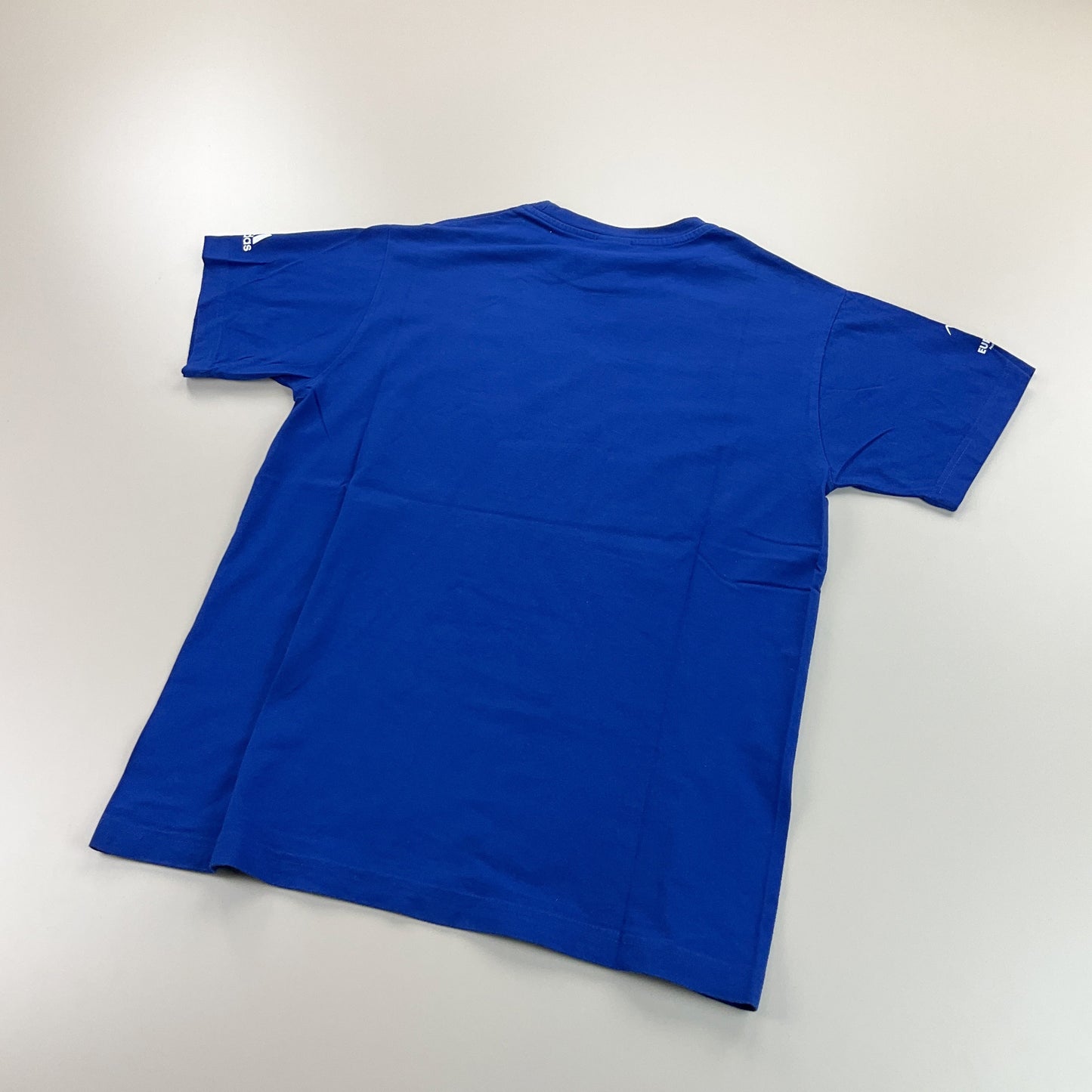 Adidas Europass 2008 Logo T-Shirt - Medium-ADIDAS-olesstore-vintage-secondhand-shop-austria-österreich