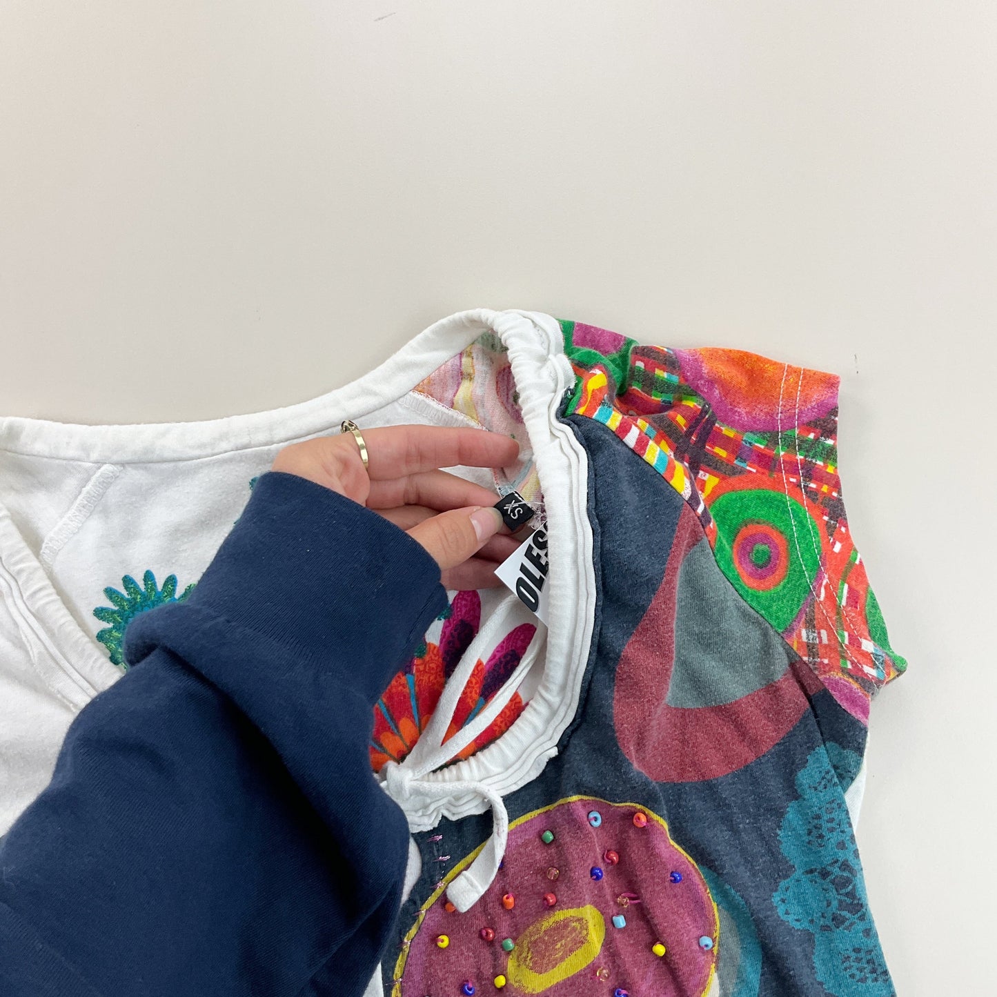 Desigual Top - Women/XS-DESIGUAL-olesstore-vintage-secondhand-shop-austria-österreich