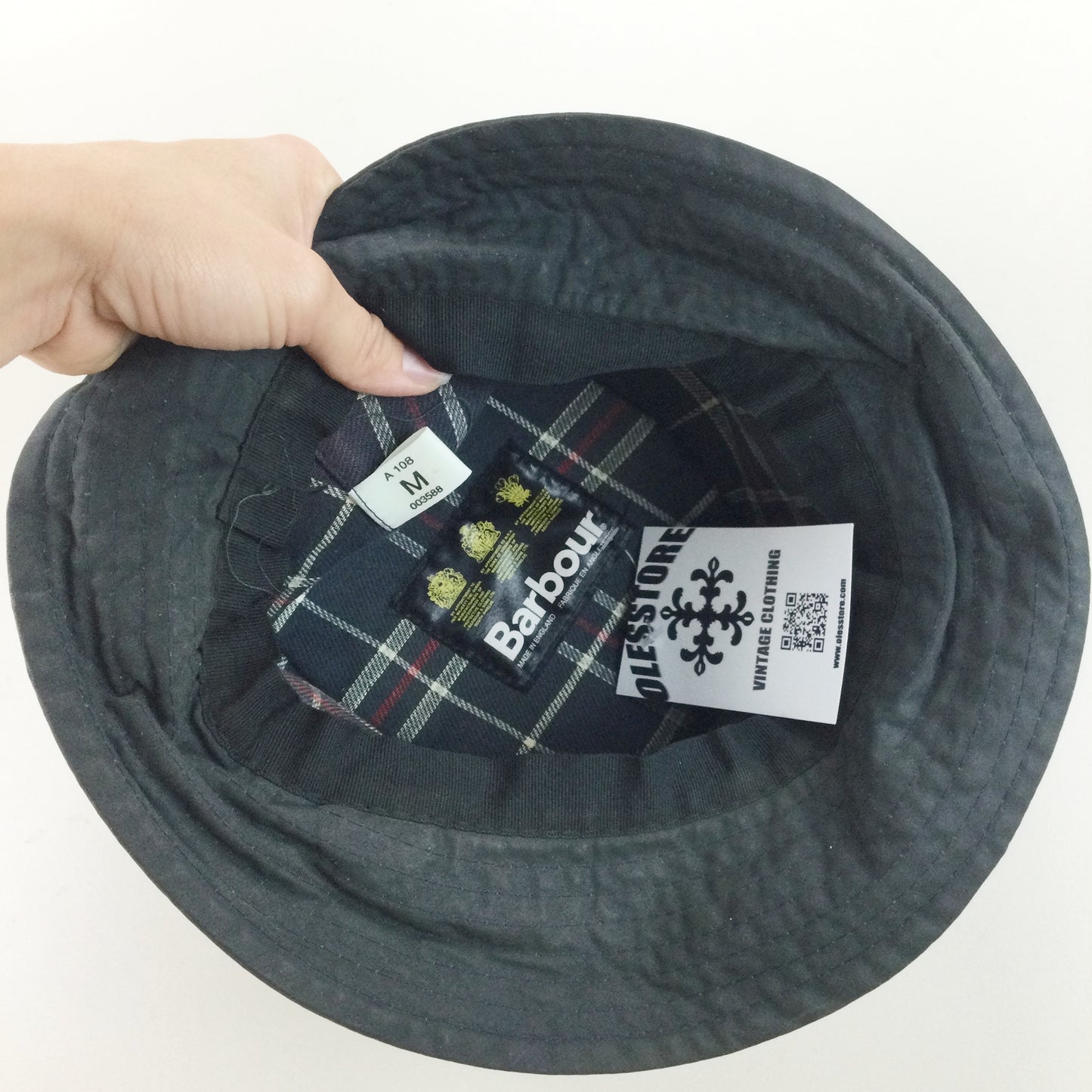 Barbour Wax Hat-BARBOUR-olesstore-vintage-secondhand-shop-austria-österreich