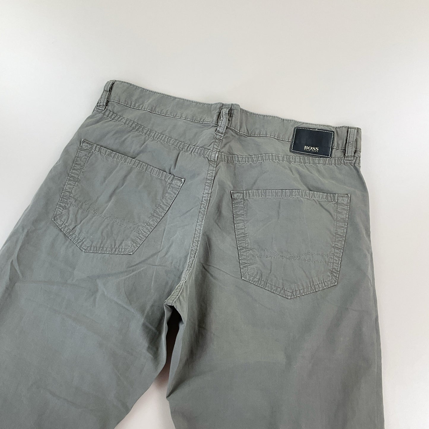 Hugo Boss, Hugo Boss Stoffhose, Grau, W36 L32