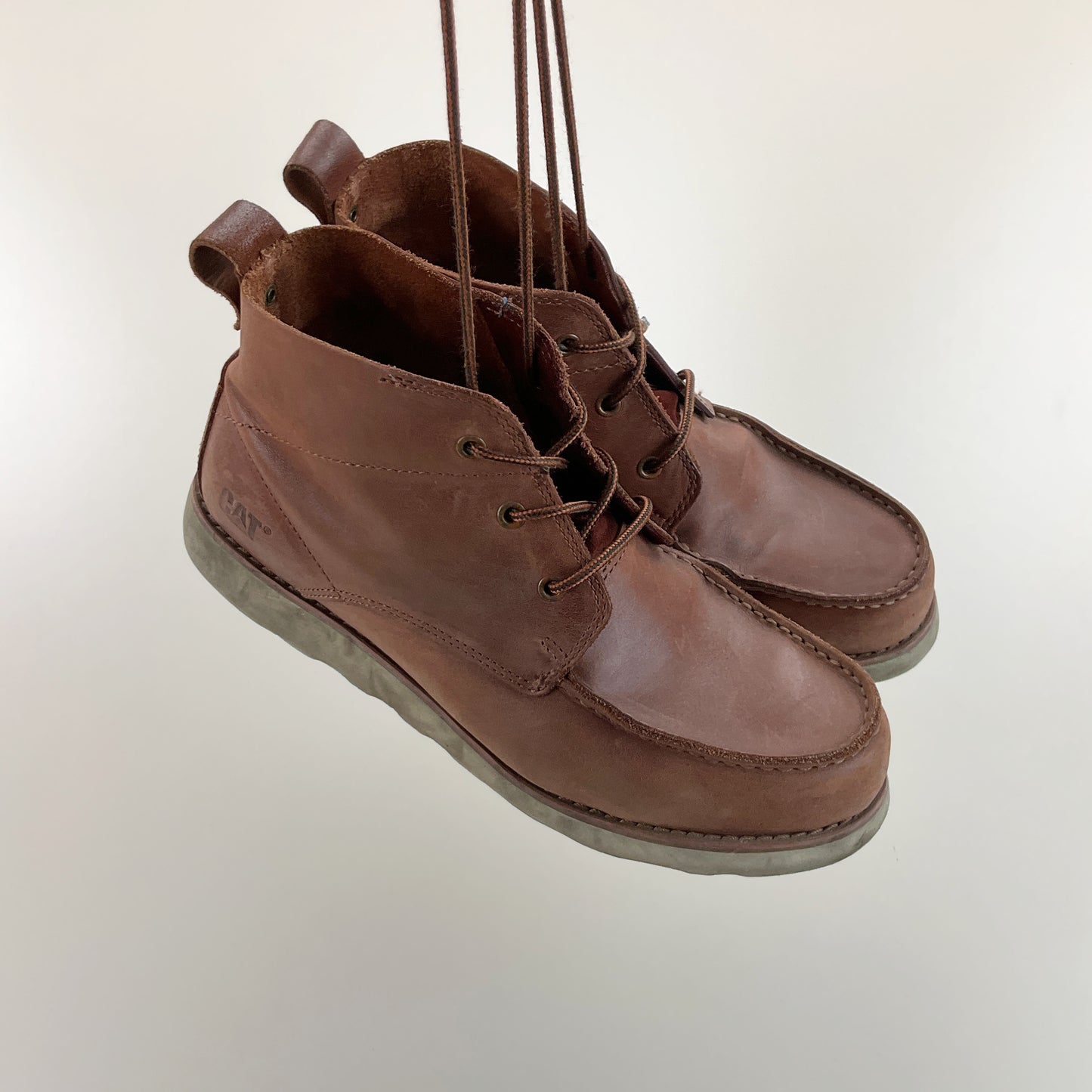 Cat Leather Boots - EUR44-CAT-olesstore-vintage-secondhand-shop-austria-österreich