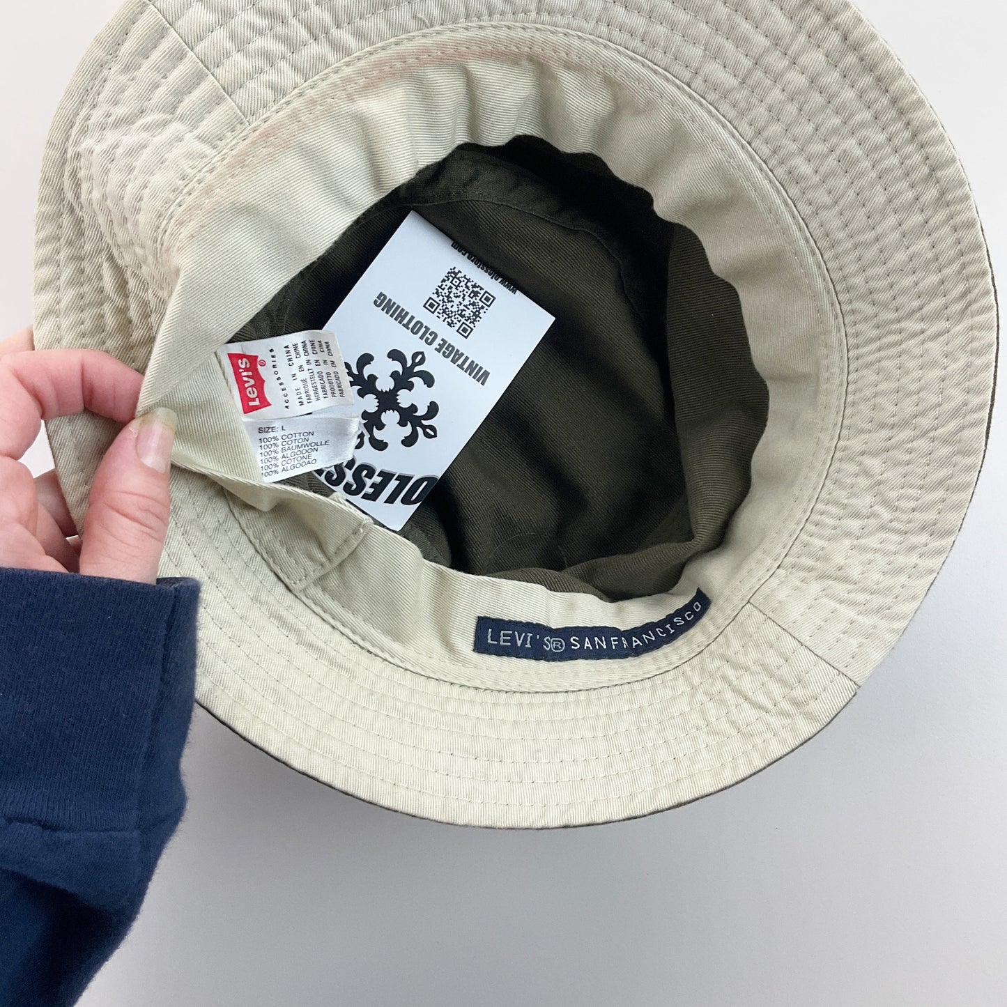 Levi's Bucket Hat-LEVI'S-olesstore-vintage-secondhand-shop-austria-österreich