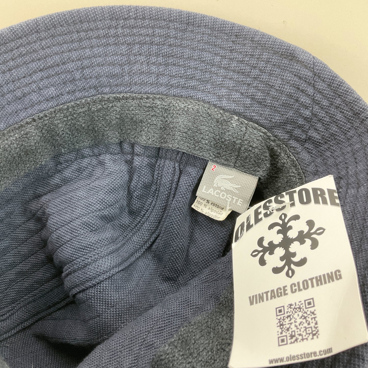 Lacoste 00s Bucket Hat-LACOSTE-olesstore-vintage-secondhand-shop-austria-österreich