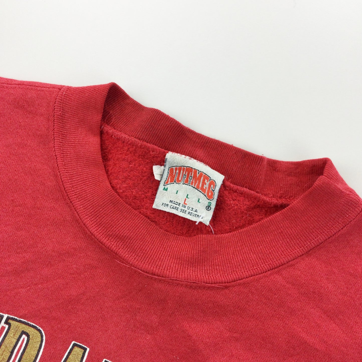 Nutmeg 49ers NFL Sweatshirt - Large-olesstore-vintage-secondhand-shop-austria-österreich