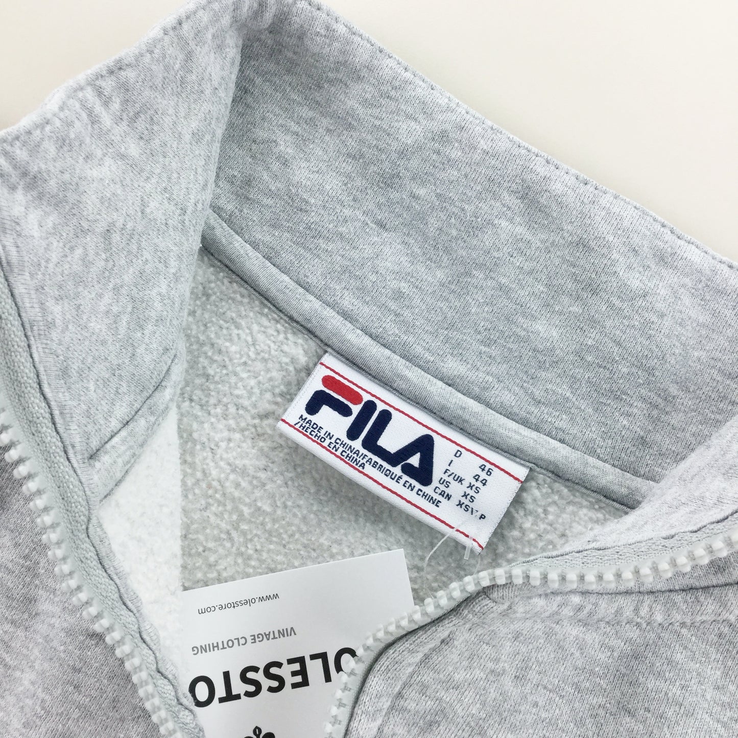 Fila 1/4 Zip Sweatshirt - Women/XS-olesstore-vintage-secondhand-shop-austria-österreich