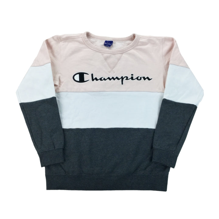 Champion Spellout Sweatshirt - Large-olesstore-vintage-secondhand-shop-austria-österreich