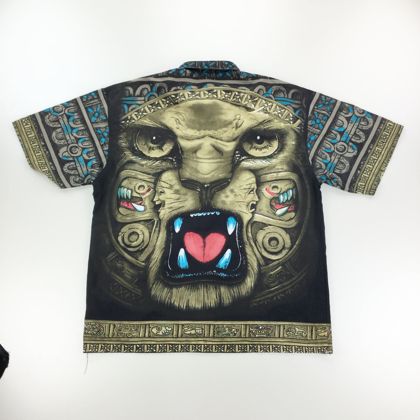 Cat Graphic Shirt - XXL-olesstore-vintage-secondhand-shop-austria-österreich