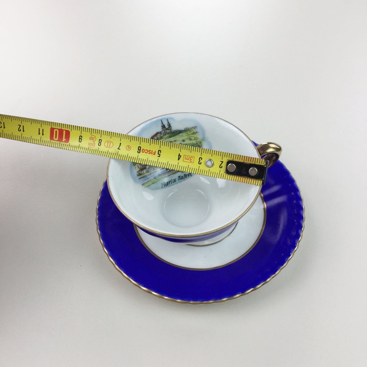 Mocha 2-Part Coffee Cup Maria Taferl, Austria-olesstore-vintage-secondhand-shop-austria-österreich