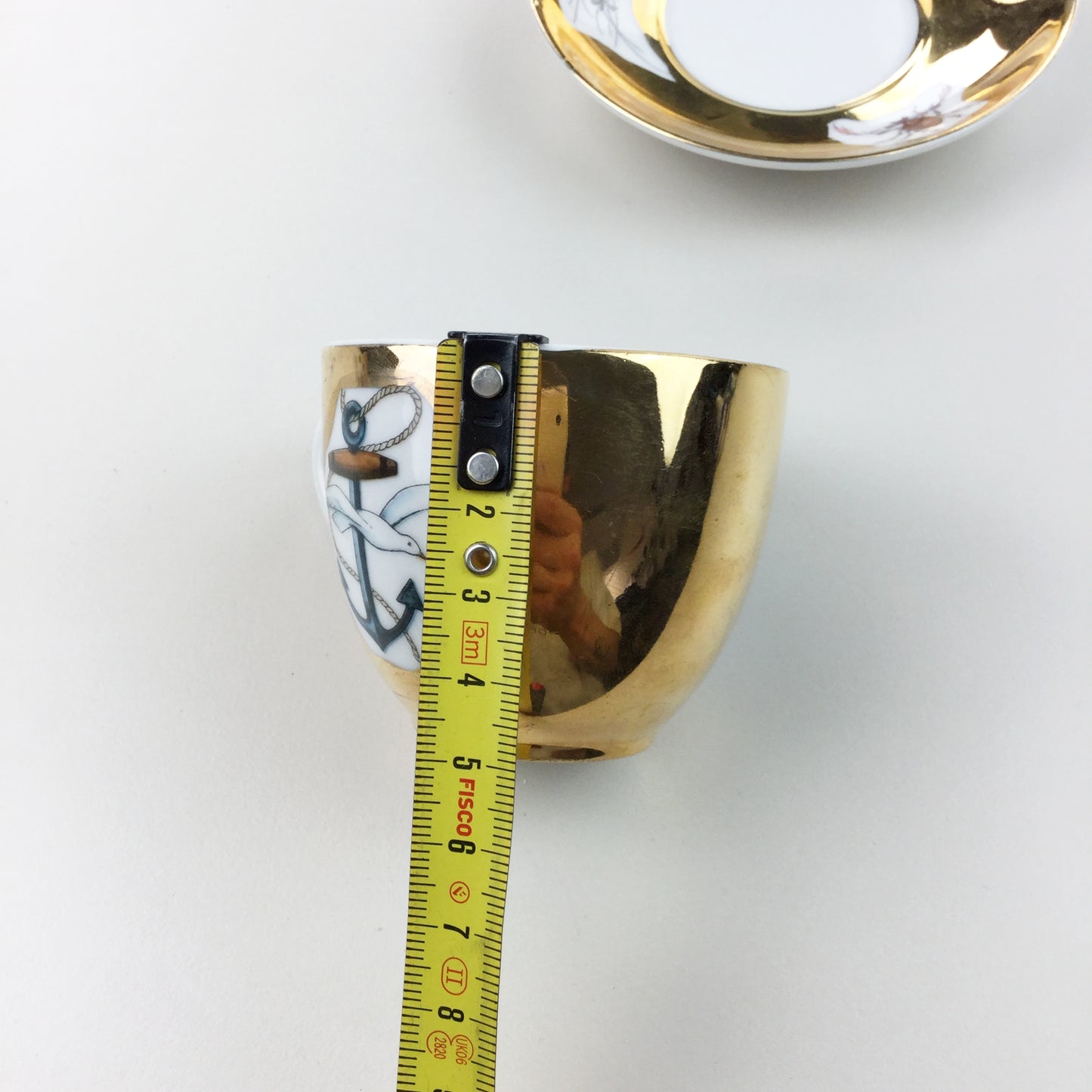 Mocha 2-Part Coffee Cup Suisse Langenthal, Alassio-olesstore-vintage-secondhand-shop-austria-österreich