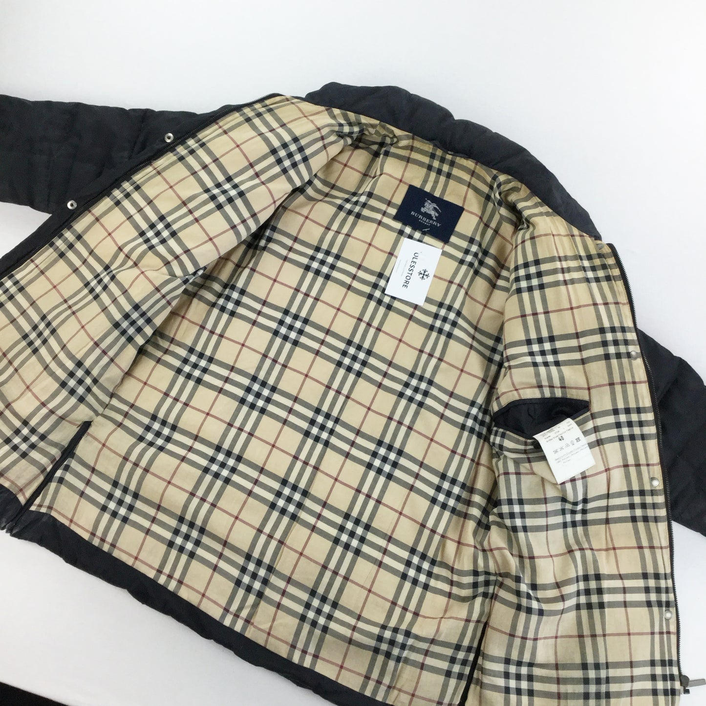 Burberry Puffer Winter Jacket - Small-olesstore-vintage-secondhand-shop-austria-österreich