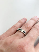 Load image into Gallery viewer, Nike Swoosh Ring Silver-olesstore-vintage-secondhand-shop-austria-österreich