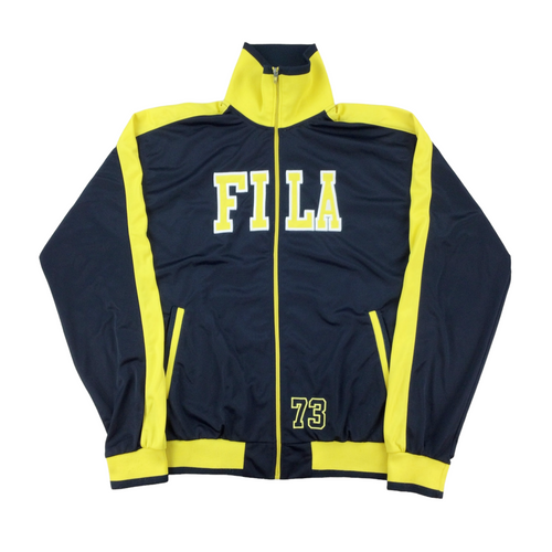Fila Spellout Track Jacket - XL-FILA-olesstore-vintage-secondhand-shop-austria-österreich