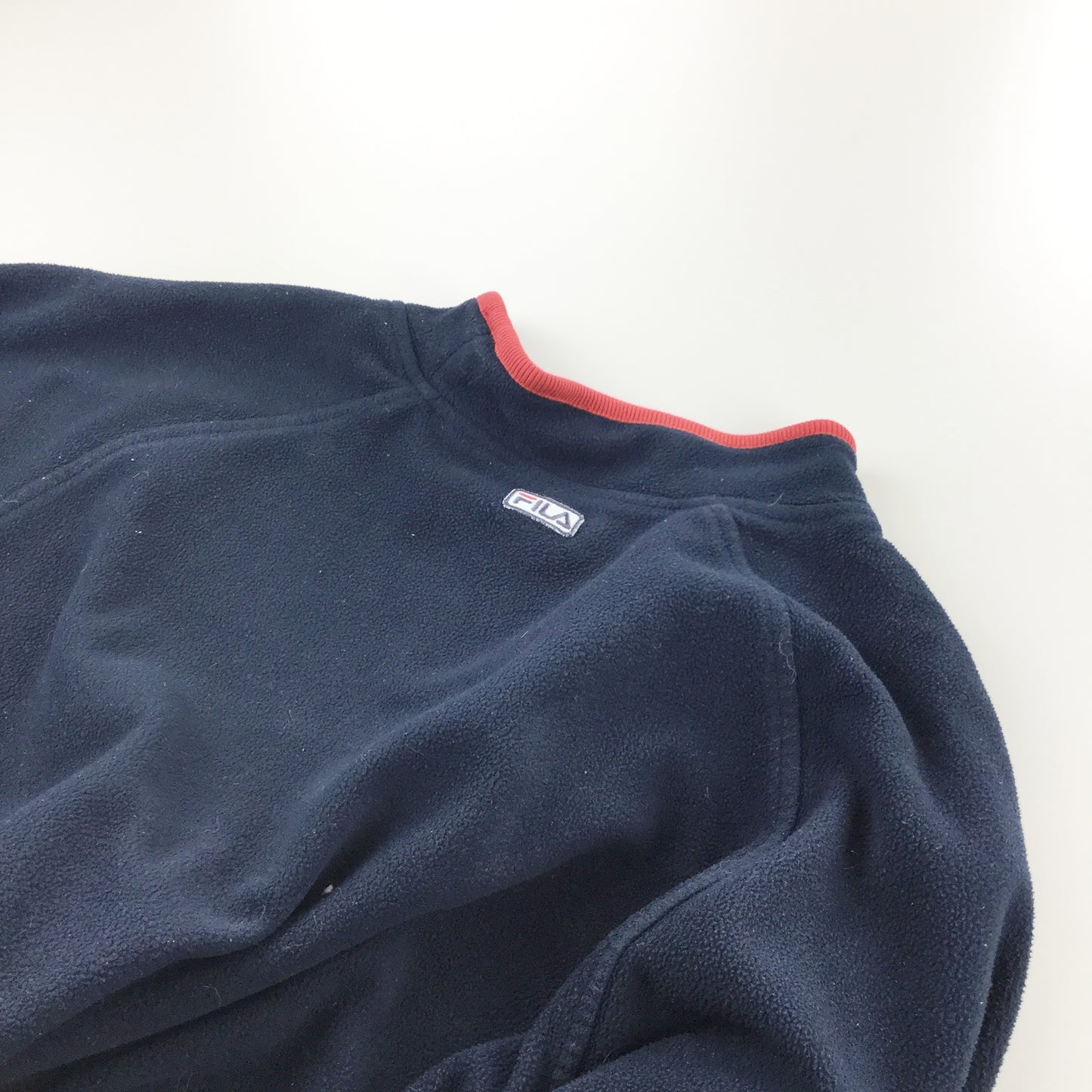 Fila Spellout Fleece Sweatshirt - Small-olesstore-vintage-secondhand-shop-austria-österreich