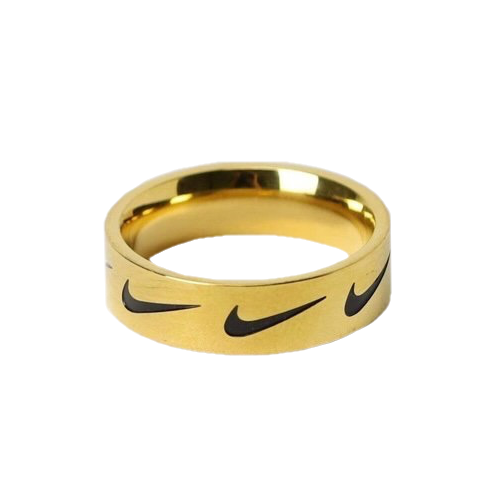 Raffinaderij Ronde toevoegen Nike Swoosh Ring Gold | Premium Vintage | OLESSTORE