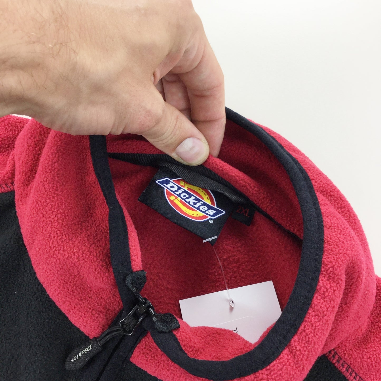 Dickies 1/4 Zip Fleece Jumper - XL-olesstore-vintage-secondhand-shop-austria-österreich