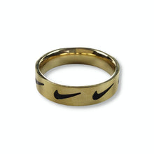 Load image into Gallery viewer, Nike Swoosh Ring Gold-olesstore-vintage-secondhand-shop-austria-österreich