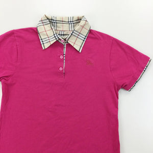 Burberry Polo Shirt - Women/XXL-Burberry-olesstore-vintage-secondhand-shop-austria-österreich