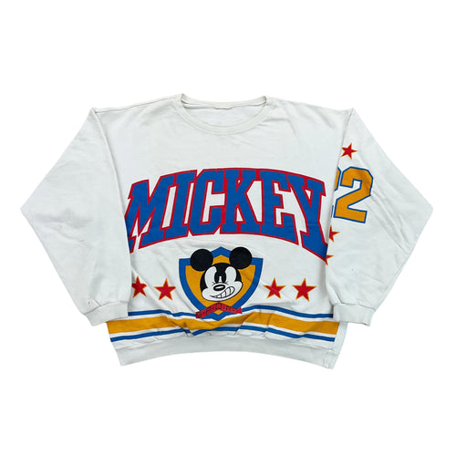 Mickey Mouse Sweatshirt - Medium-DISNEY-olesstore-vintage-secondhand-shop-austria-österreich