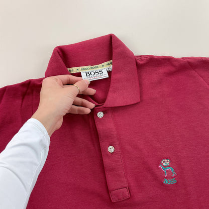 Hugo Boss 90s Polo Shirt - XL-HUGO BOSS-olesstore-vintage-secondhand-shop-austria-österreich