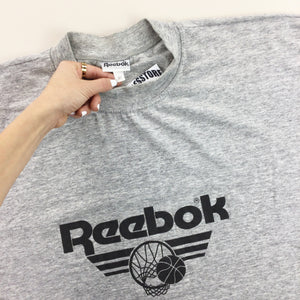 Reebok Basketball T-Shirt - XL-REEBOK-olesstore-vintage-secondhand-shop-austria-österreich