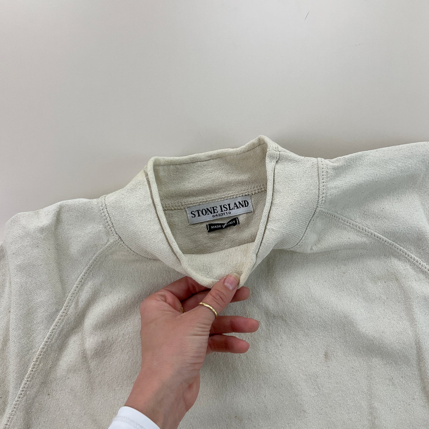 Stone Island 90s Sweatshirt - Large-STONE ISLAND-olesstore-vintage-secondhand-shop-austria-österreich