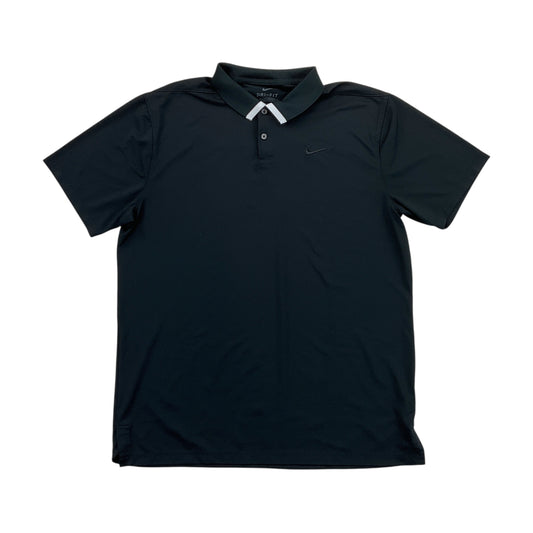 Nike Swoosh Sport Polo Shirt - Medium-NIKE-olesstore-vintage-secondhand-shop-austria-österreich